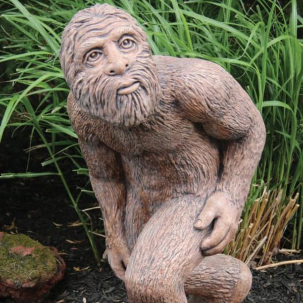 Bigfoot Garden Statue Cement
