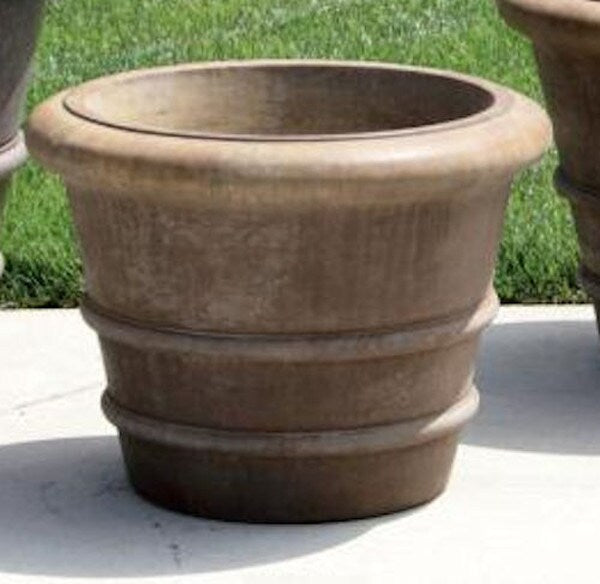 Cambridge Round Planter Available in four various sizes cement vases