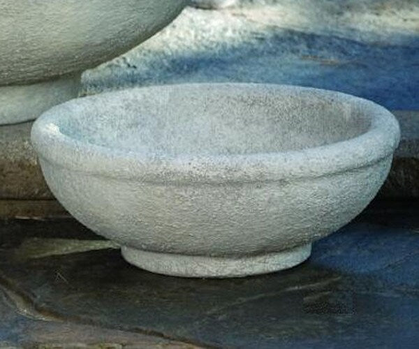 Low Bowl Planter Small Available in Three Size Cement Rustic Vase