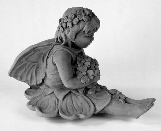 Dogwood Fairy Statue Garden Fairies Cement America Statuary Artwork