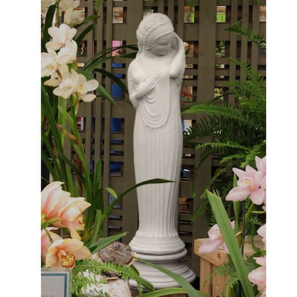 Magdalena Statue Base Alfonzo Ianelli Sculptor Wright Maiden Sculpture