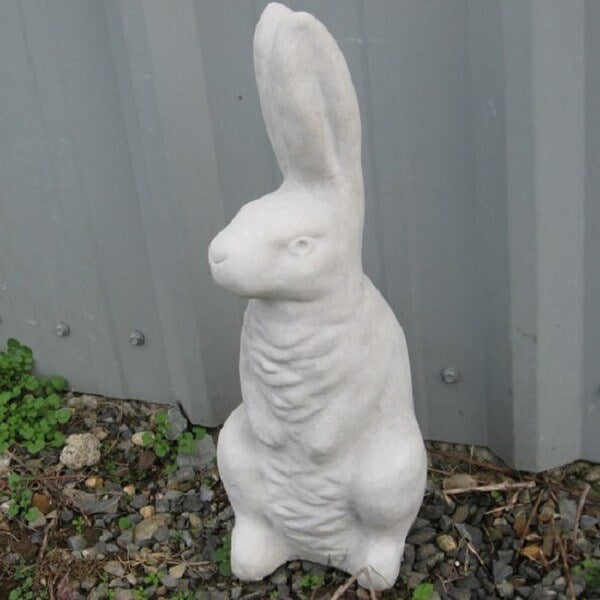Hare Rabbit Sculpture 18" High