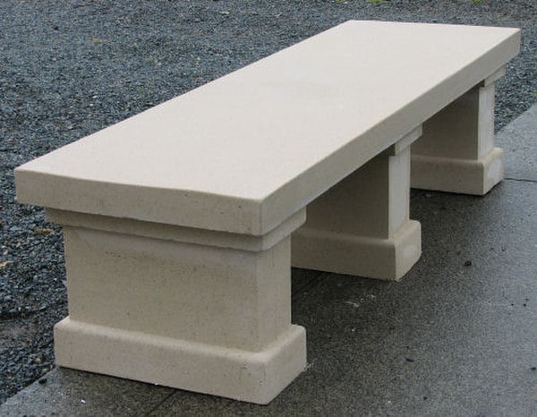 Hastings Garden Seat Bench Architectural Stone