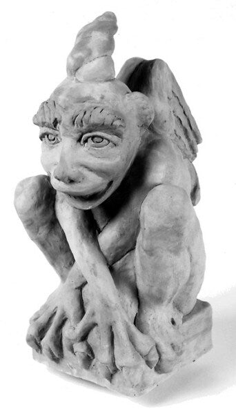 Gargoyle and Griffins Cast Stone Saint Johns Cement Statue US made