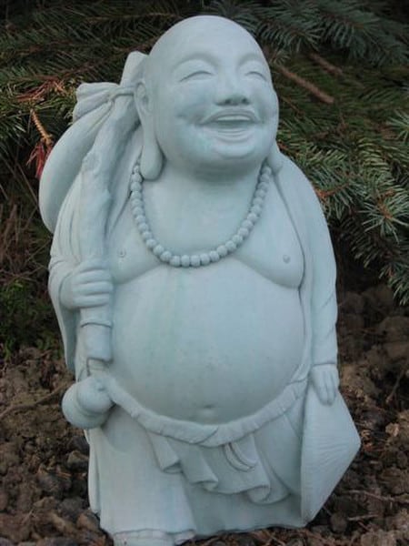 Traveling Buddha Statue 12" High