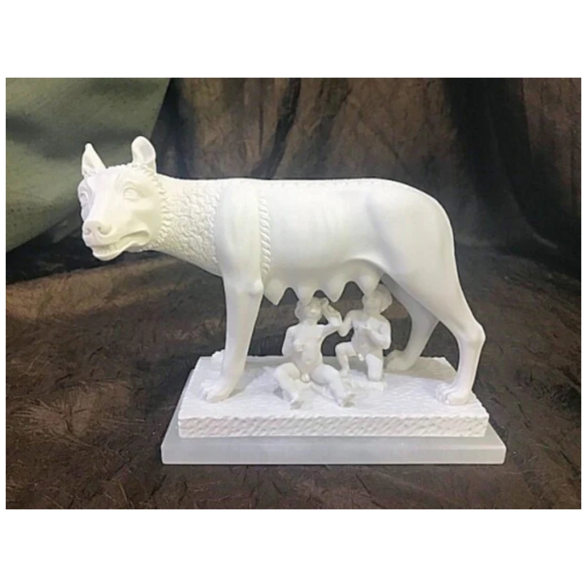 Capitoline Wolf Statue Romulus and Remus Historical Reproduction