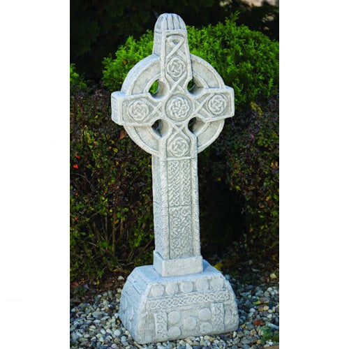 Celtic Garden Cross Grand Scale Statue Large Sculpture  picturesque Scottish countrysid