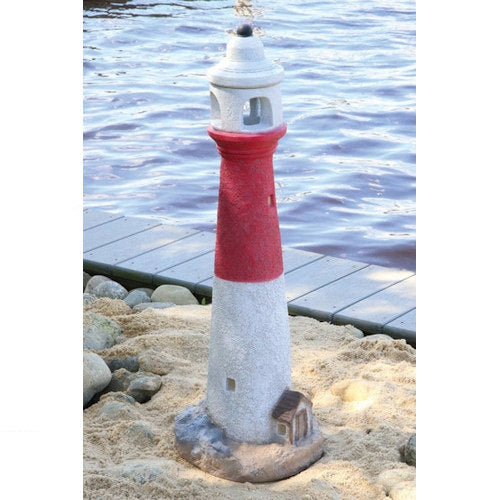 Classical Lighthouse Cement Garden Sculpture for Beach Homes Outdoor Stone