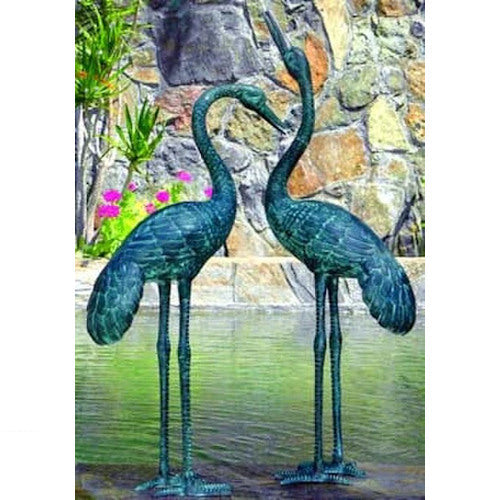 Crane Pair Large Water Features