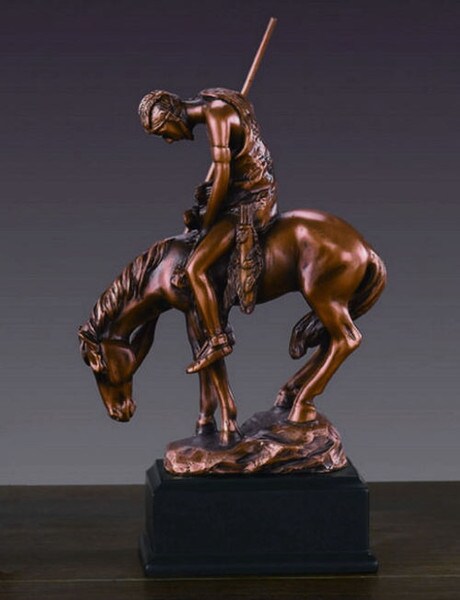 Indian End of the Trail Sculpture by James Earle Fraser Statue Replica