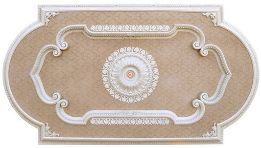 Blanco Rectangular Chandelier Ceiling Medallion Grand Applications