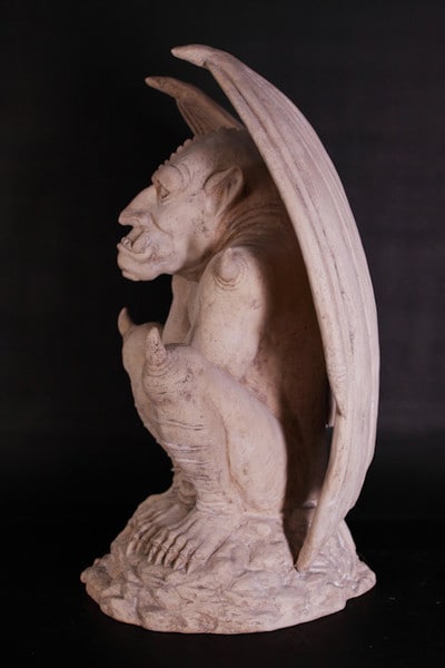 Fierce Gargoyle Guardian statue decor outside resin fiberglass shopping