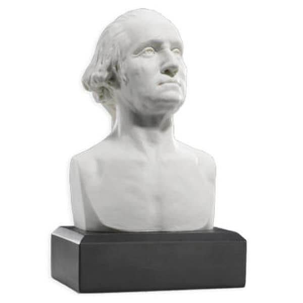 George Washington Bust By Houdon Famous Portrait Head Statue