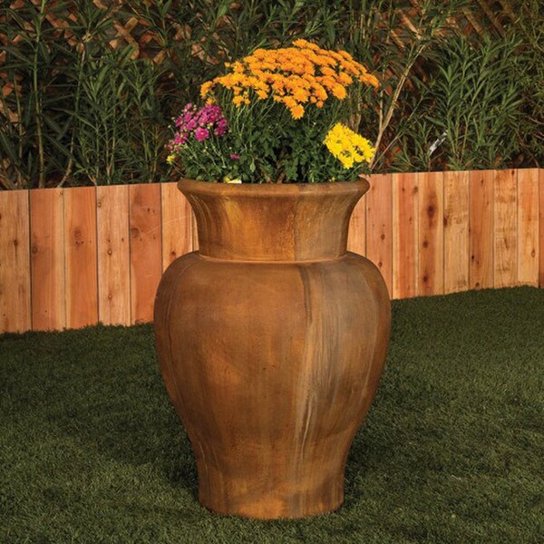Madison Stone Outdoor Planter Large Scale Vessel Urn great for Malls