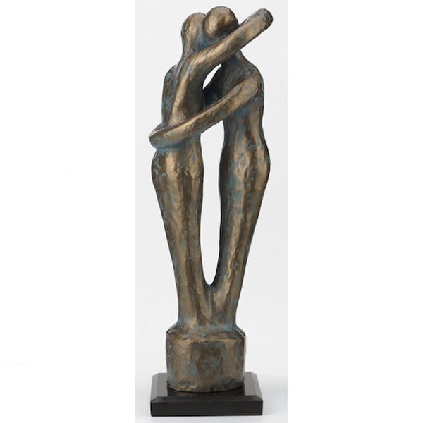 Wedding Rings Sculpture By Peter Lipman-Wulf Statue anniversary gift lovers