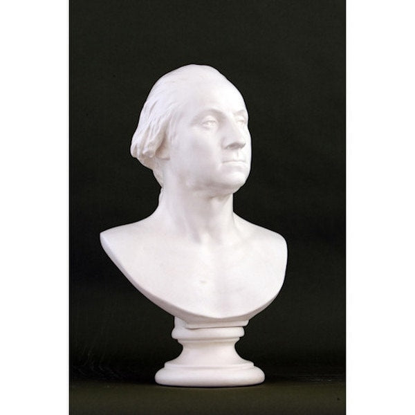 George Washington Bust 24" White