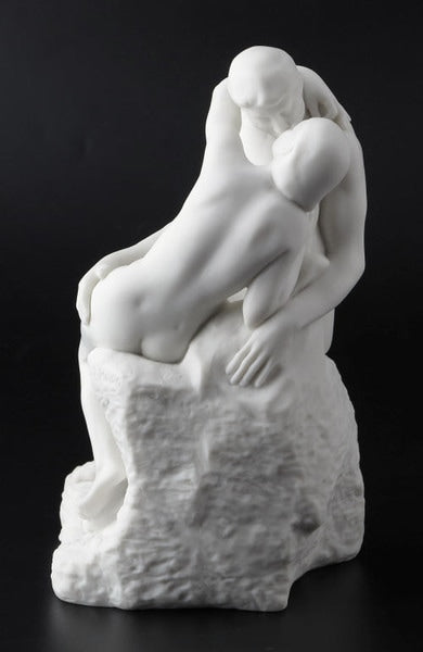 The Kiss by Rodin Sculpture Statue masterpiece art work artist view