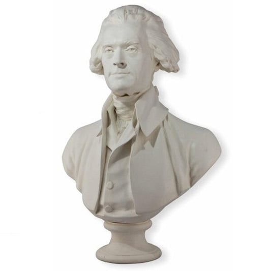Thomas Jefferson Bust sculpted portrait statue large Statue Historical Replica