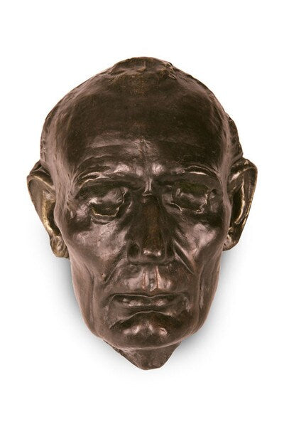 Lincoln Life Mask By Leonard Volk