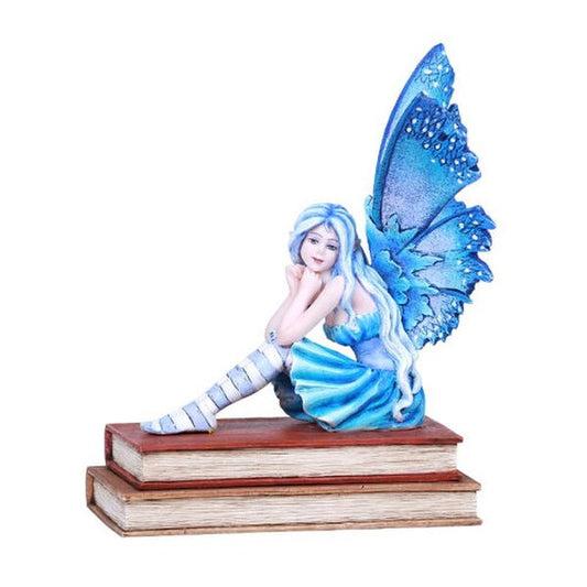 Book Muse Fairy Statue