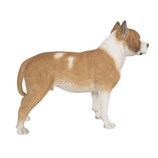 Pittbull Full Scale Replica Realistic Statue Full Size Sculpture Dog