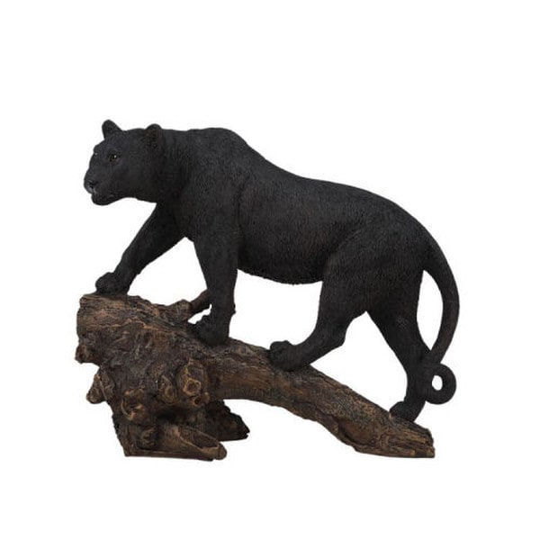 Figurine Black Panther Statuette School Mascot Decorative Artwork