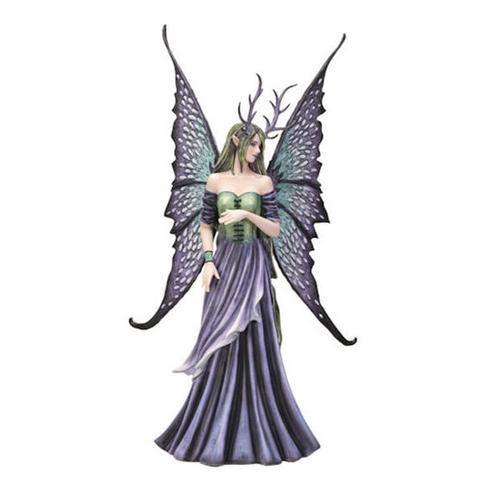 Raven Secrets Fairy with Antlers Statue