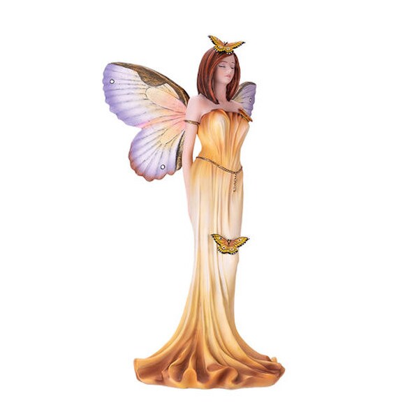 Femininely Fluttering Fairy Butterfly Statue Whispering Wings sculpture