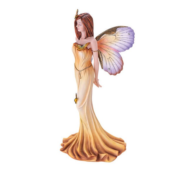 Side view Fluttering Fairy Butterfly Statue Whispering Wings figurine