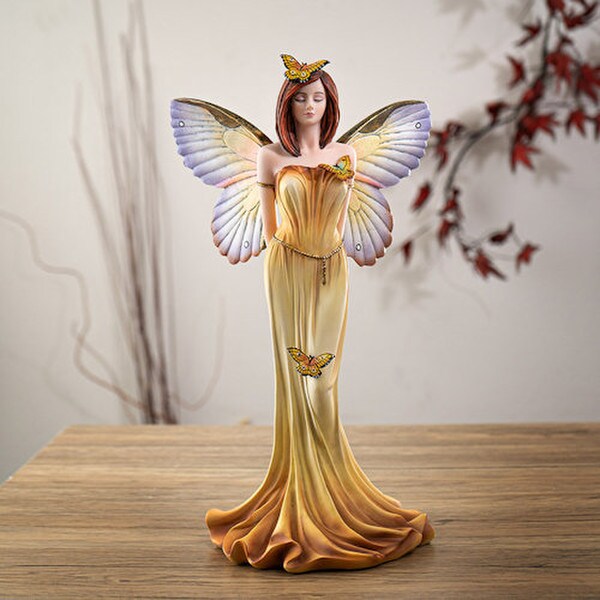 Fluttering Fairy Butterfly Statue Whispering Wings ethereal beauty