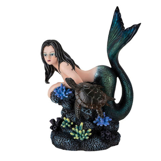 Coral Mermaid Enchantment Statue