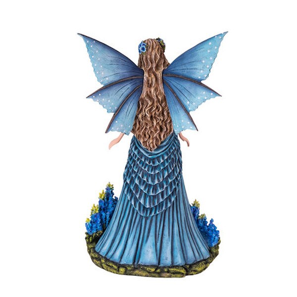 Lavender Fairy Statue Figurine