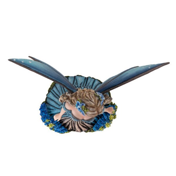 Lavender Fairy Statue Figurine