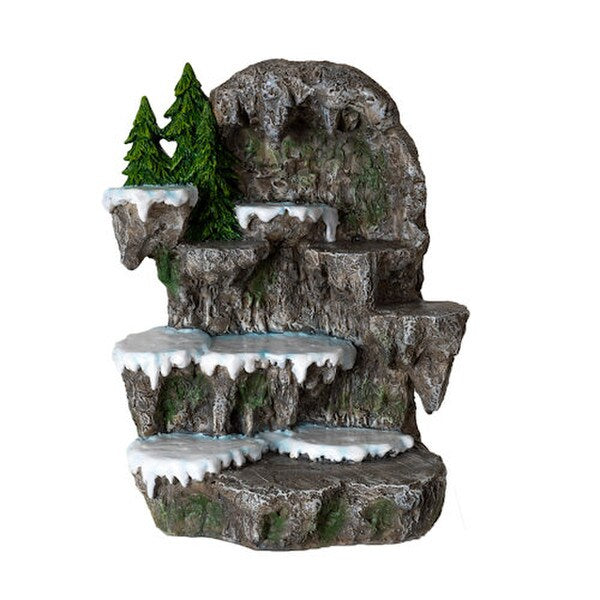 Mountain Cave Wolf Pack Mountain Figurine Wolves Sculptures Wilderness