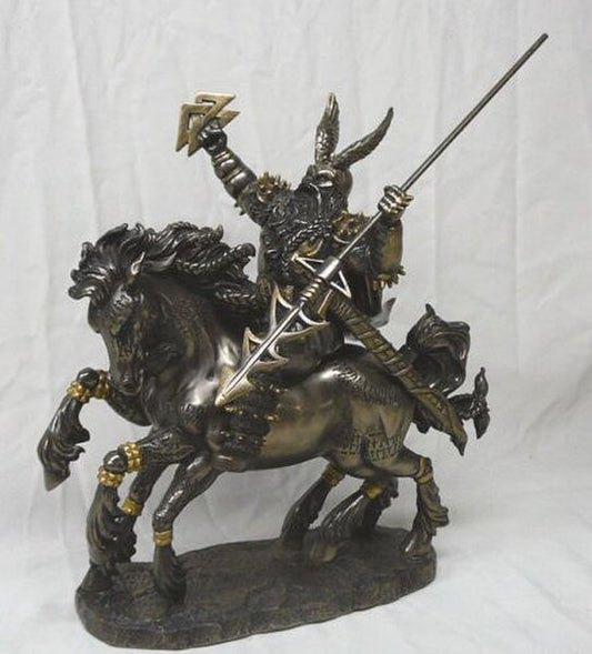 Odin Norse Viking Revival Statue