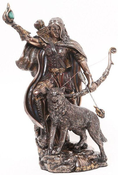 Skadi Goddess of Winter & the Hunt Viking Statue
