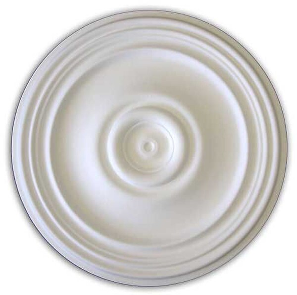 Minimalistic Design - Bright White Ceiling Medallion Tile