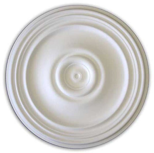 Minimalistic Design - Bright White Ceiling Medallion Tile
