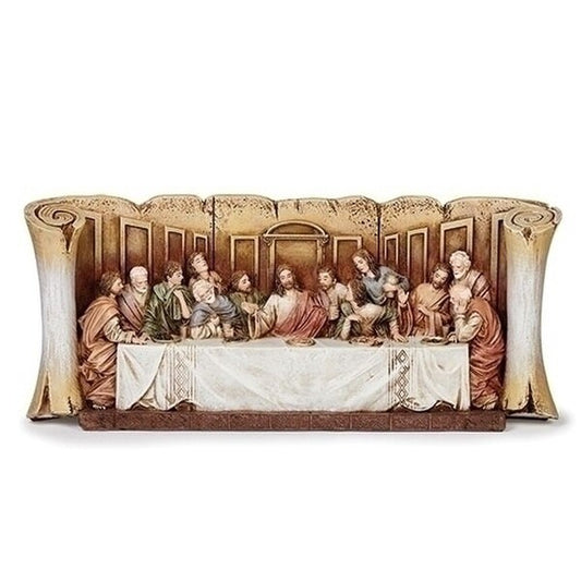 The Last Supper Scroll Wall Hanging Statue