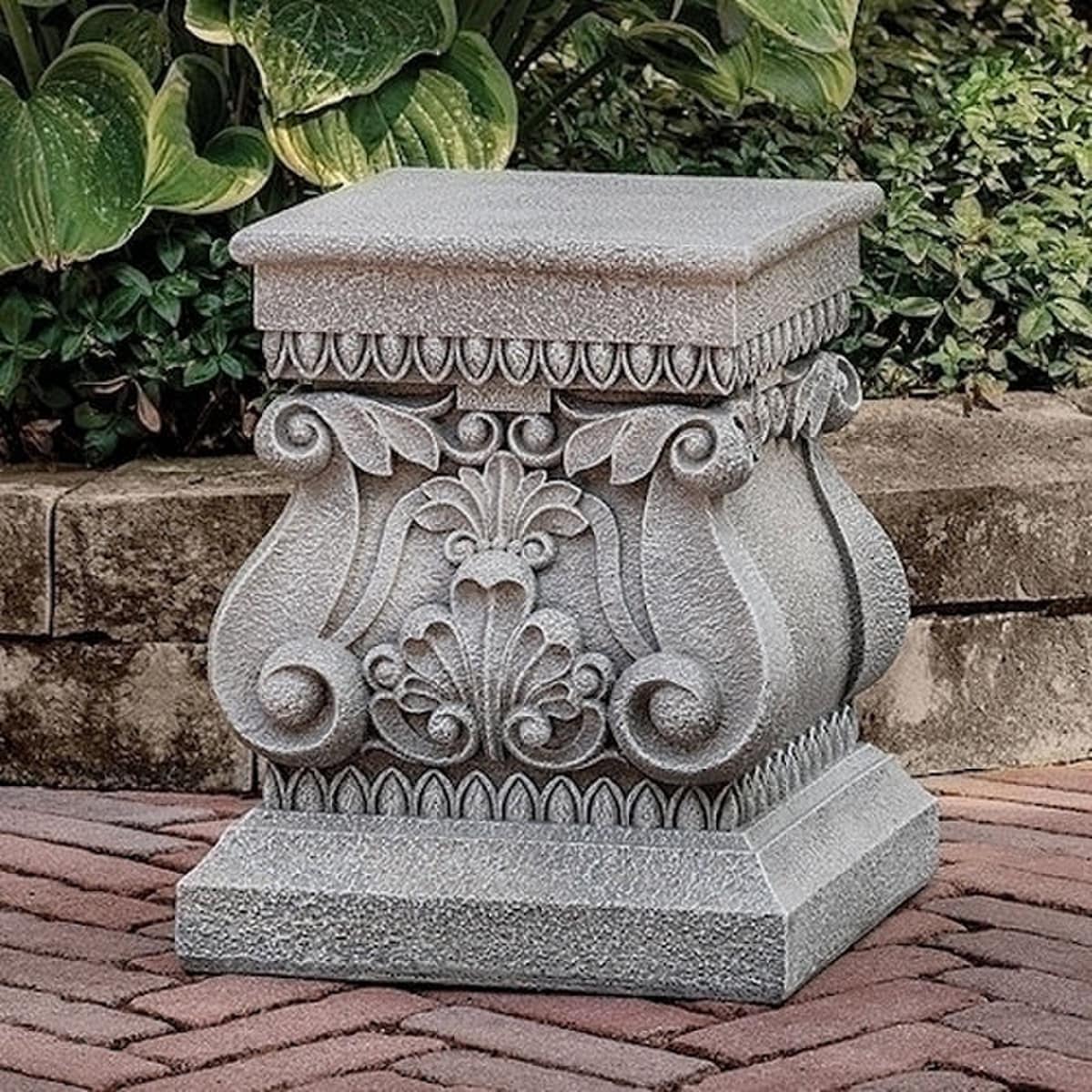 Garden Pedestal 15.5 Inches High