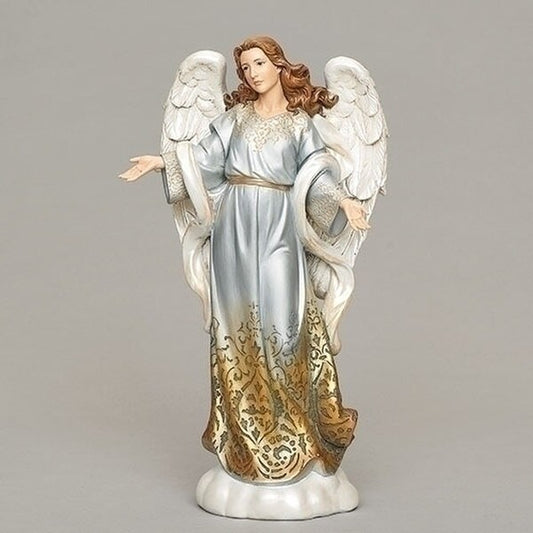 Angel with Open Arms Gold Ombre Statue