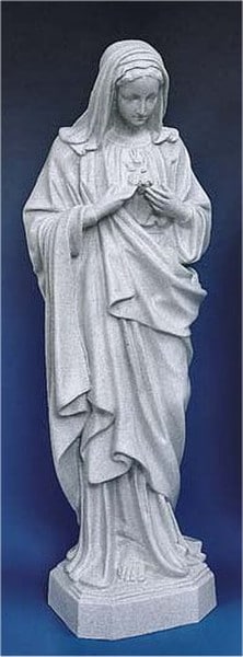 Our Lady Immaculate Heart Of Mary Statue blessed Mother