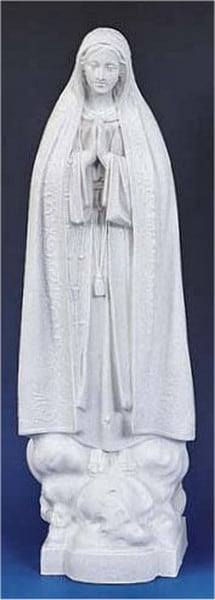 Our Lady Of Fatima Garden Granite Statue Religious Faith