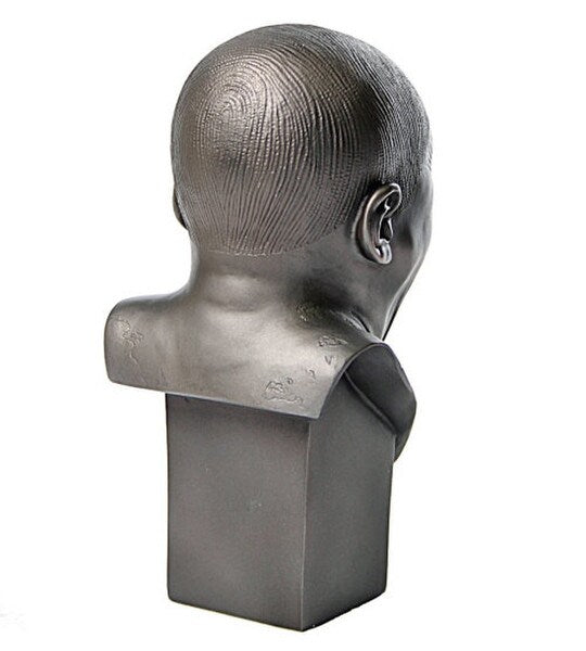 The Yawner Man Portrait Bust by Messerschmidt Statue Back View