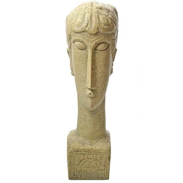 Replica Abstract Female Bust Head By Modigliani Sculpture