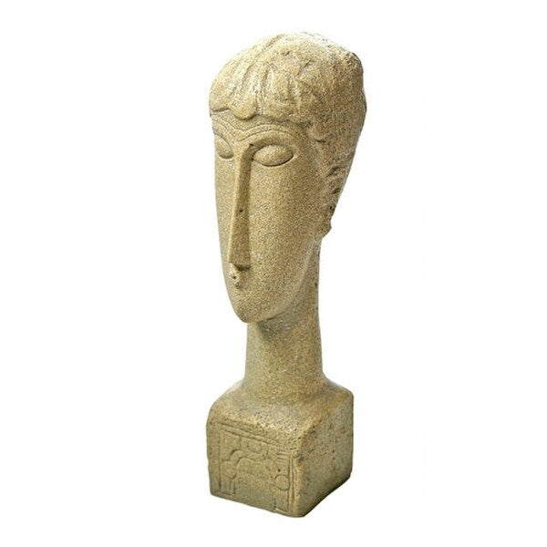 Replica Abstract Female Bust Head By Modigliani Sculpture Reproduction