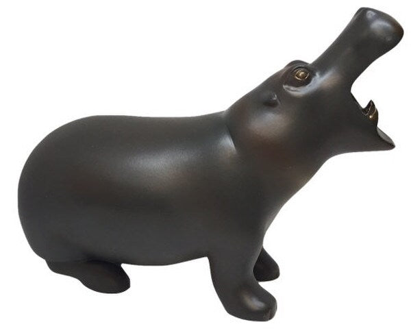 Sculptures Minimalist Artist Hippopotamus by Francois Pompon Statues
