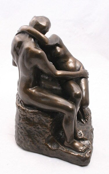 Lovers Kissing Rodin Dante Inferno Statue Exact Replicas Romanticism Art