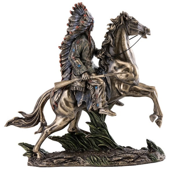Chief Sitting Bull on Horseback Statue