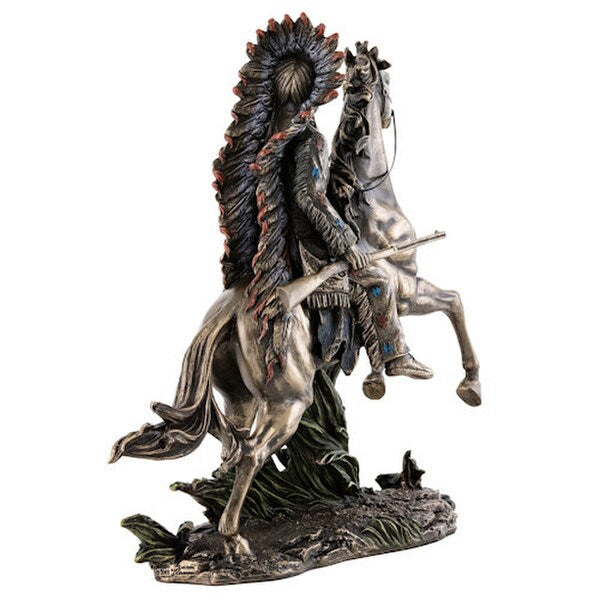 Chief Sitting Bull on Horseback Statue